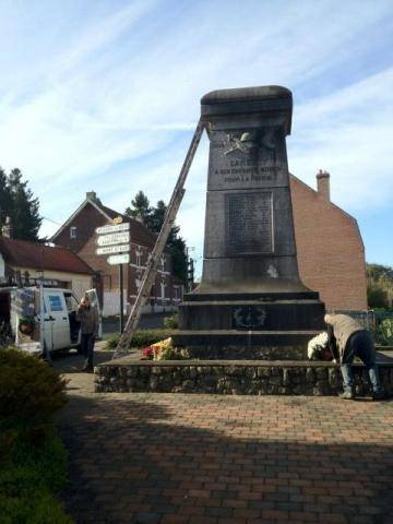 Nettoyage de monument